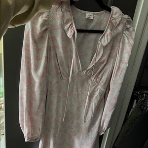 Wilfred floral mini dress